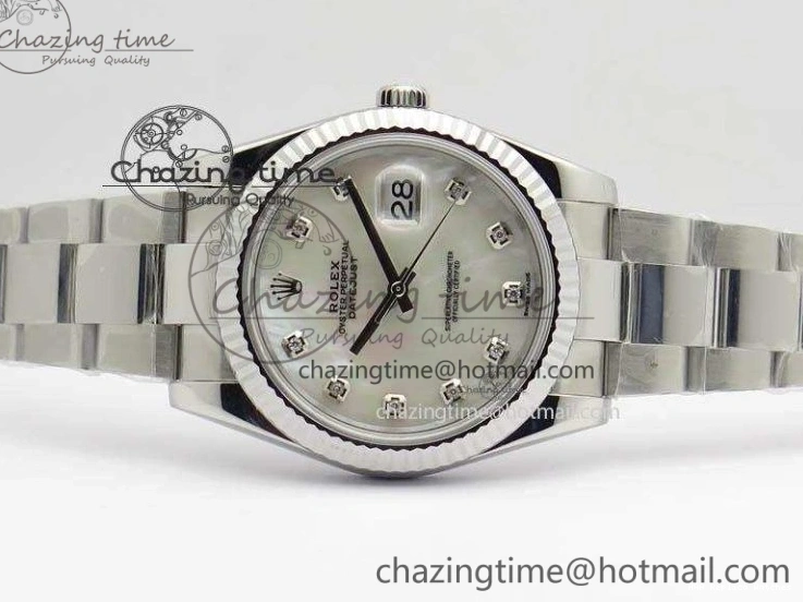 Best AAA Replica Sites A 3582 SS Noob Diam Best DateJust MOP HighQuality Dial 41mm Edition 1:1 Bezel 126334 On Bracelet Oyster Fluted 1217